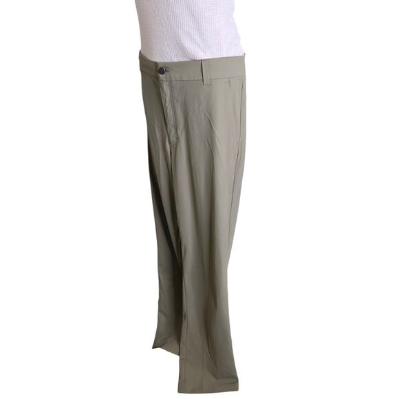 VRST Mens Pants 34x32 Olive Green Casual Golf Business Travel Chino Pockets‎ - Picture 5 of 9